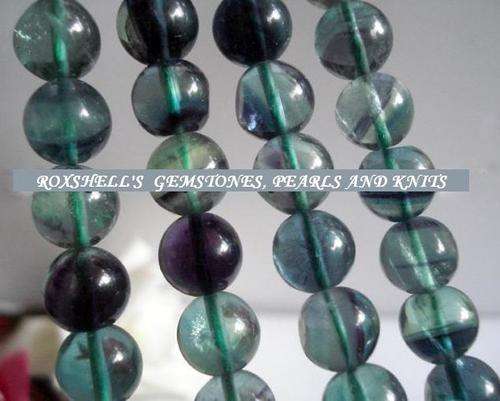 MULTI COLOR FLOURITE 10MM  41 PIECES 15INCH