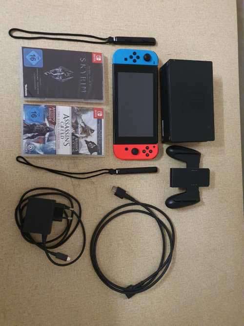 Nintendo Switch + Games