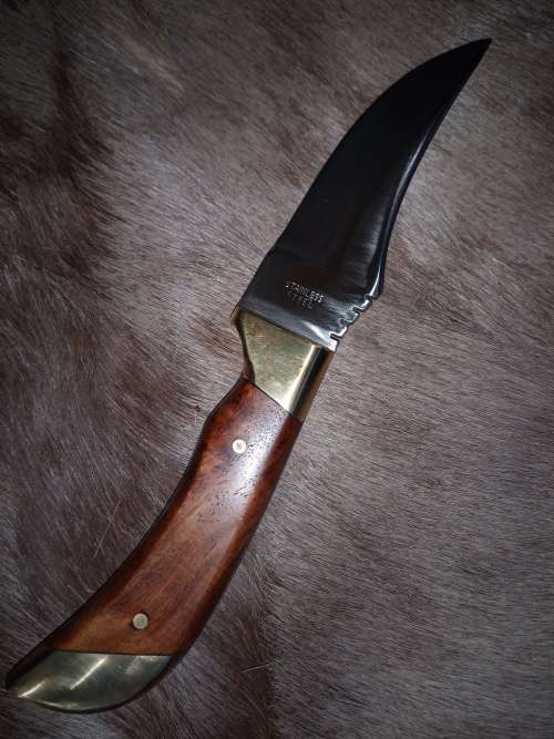 HANDMADE KNIFE STAINLESS STELL BLADE FULL TANG