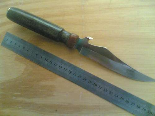 TACTICAL BLADE BY JWK KNIFE MAKER, ONE OF A KIND COLECTORS DREAM