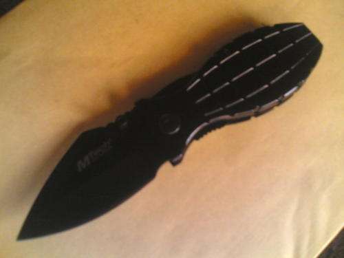 MTECH USA  STUBBY 440SS STEEL TACTICAL KNIFE