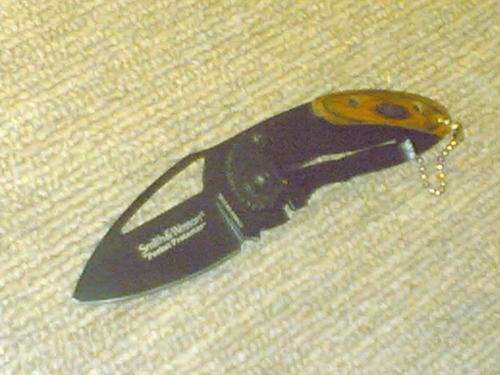 SMITH & WESSON POCKET PROTECTOR TITANIUM 440 STEEL