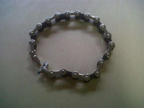 STUNNING CHRISTMAS GIFT STAINLESS STEEL MOTORBIKE CHAIN BRACELET