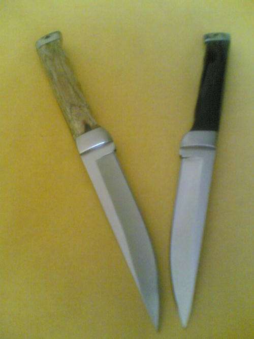 THE PERFECT CHRISTMAS GIFT STUNNING SET OF HANDMADE HUNTING KNIFES