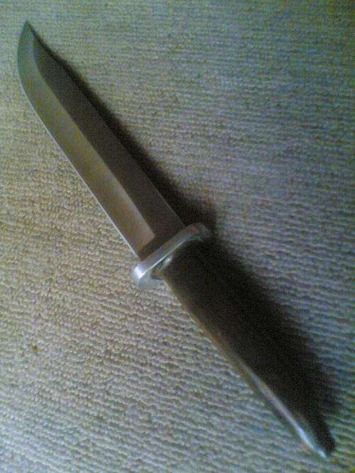 STUNNING CHRISTMAS GIFT ONE OF A KIND HANDMADE KNIFE USING 440 SS STEEL