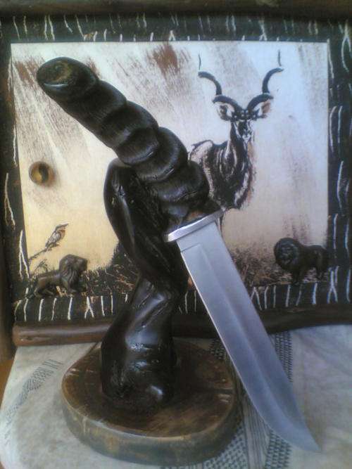 LARGE HANDMADE OUTDOOR KNIFE BY JWK KNIFES