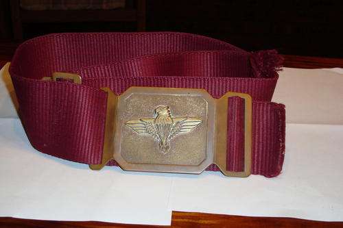 SA Army parabat stable belt