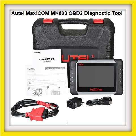 Autel MaxiCOM MK808 OBD2 Diagnostic Tool 7" LCD Touch All System & Service Functions