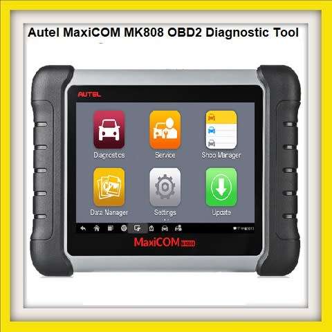 Autel MaxiCOM MK808 OBD2 Diagnostic Tool 7" LCD Touch All System & Service Functions