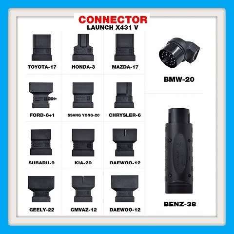 Launch X431 V8" Pro Tablet Wifi/Bluetooth Diagnostic Tool + 2 Years Free Updates