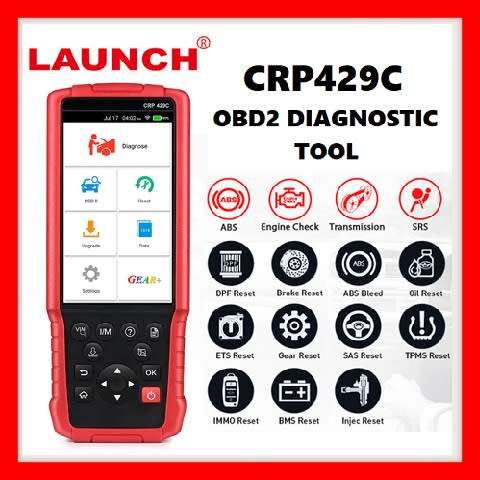 Launch CRP429C OBD2 Scanner, Diagnostic Tool
