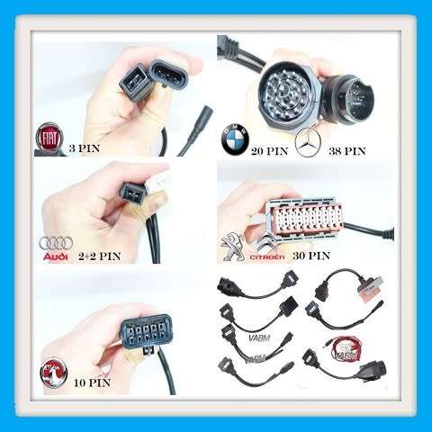 Adapter Cables For delphi DS150E cdp OBD2 OBDII Cars Diagnostic Interface Tool Full Set 8 Piece