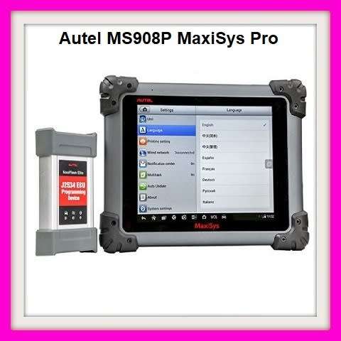 AUTEL MaxiSYS Elite MS908P MS908S Pro Diagnostic System Support J2534 ECU Programming