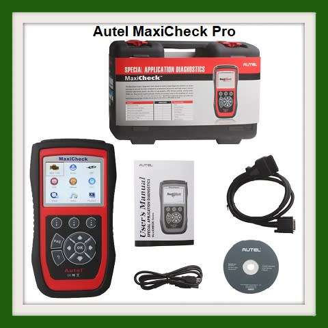 Autel MaxiCheck Pro EPB / ABS / SRS / SAS / BMS Special Application Diagnostics