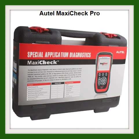 Autel MaxiCheck Pro EPB / ABS / SRS / SAS / BMS Special Application Diagnostics