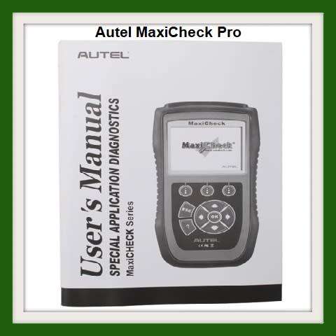 Autel MaxiCheck Pro EPB / ABS / SRS / SAS / BMS Special Application Diagnostics