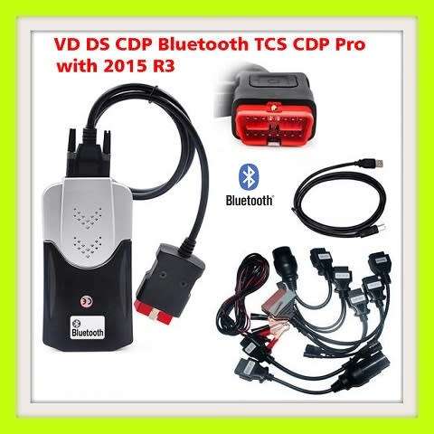 VD TCS CDP DELPHIS DS150E PRO PLUS obd obd2 diagnostic tool + 8 Car Adapters