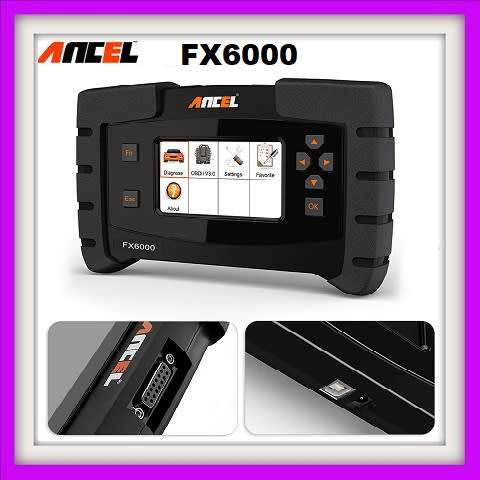 Ancel FX6000 Kit Diagnostic Tool All System Scanner Code Reader Wit Adaptors