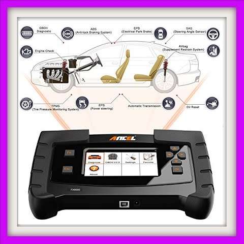 Ancel FX6000 Kit Diagnostic Tool All System Scanner Code Reader Wit Adaptors
