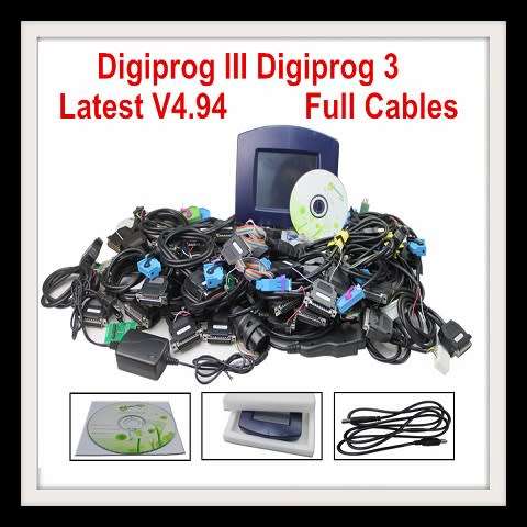 Digiprog 3 mileage correction Programmer  Version V4.94 Full set Car Diagnostic Tester