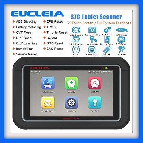 EUCLEIA S7C OBD OBD2 Automotive Scanner Universal Diagnostic Tool