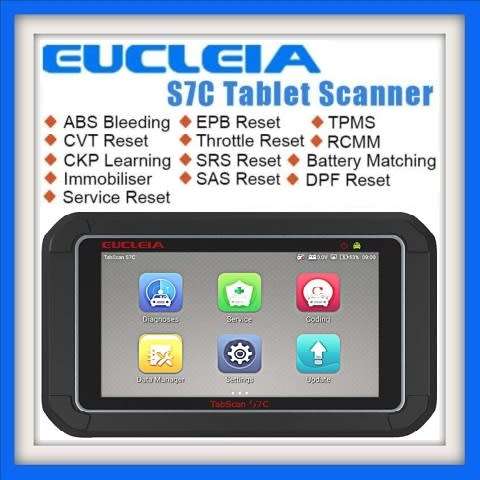 EUCLEIA S7C OBD OBD2 Automotive Scanner Universal Diagnostic Tool