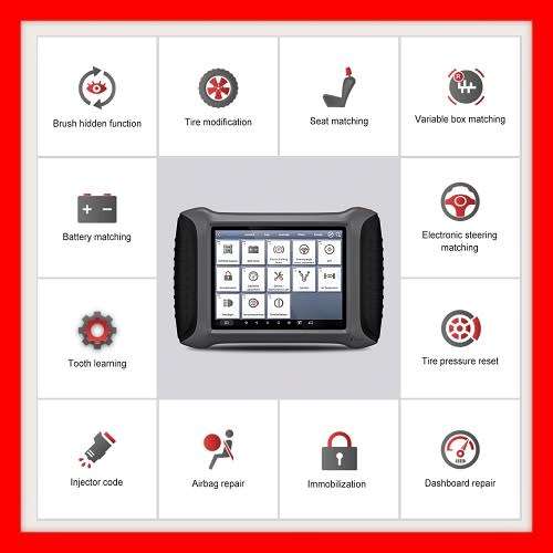 XTOOL A80 H6 Full System Car Diagnostic Tool With Key Programming / Odometer Adjustment