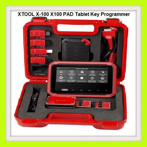 XTOOL X100 PAD Tablet Key Programmer with EEPROM Adapter Support Special Functions and Bluetooth