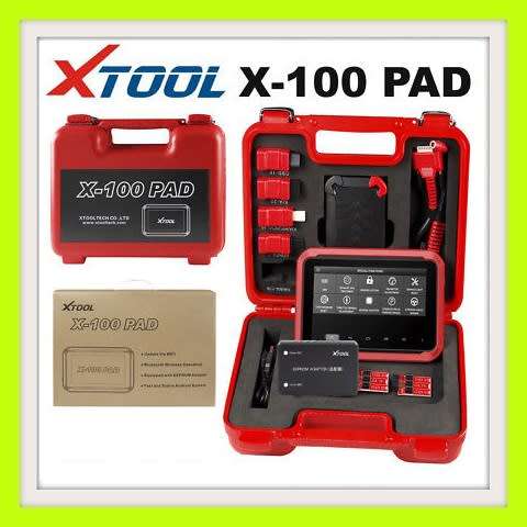 XTOOL X100 PAD Tablet Key Programmer with EEPROM Adapter Support Special Functions and Bluetooth
