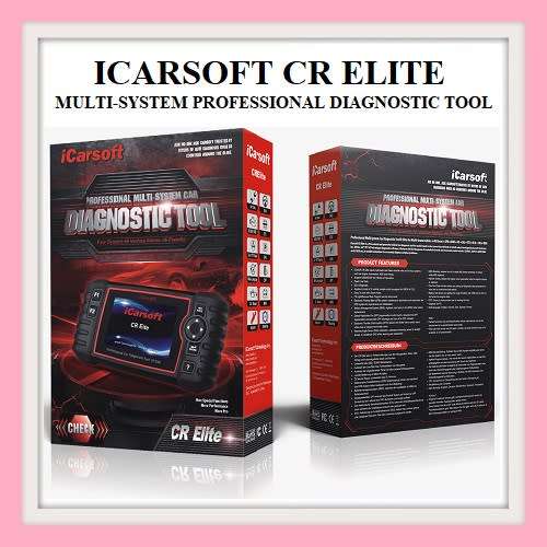 ICARSOFT CR ELITE MULTI-SYSTEM PROFESSIONAL DIAGNOSTIC TOOL