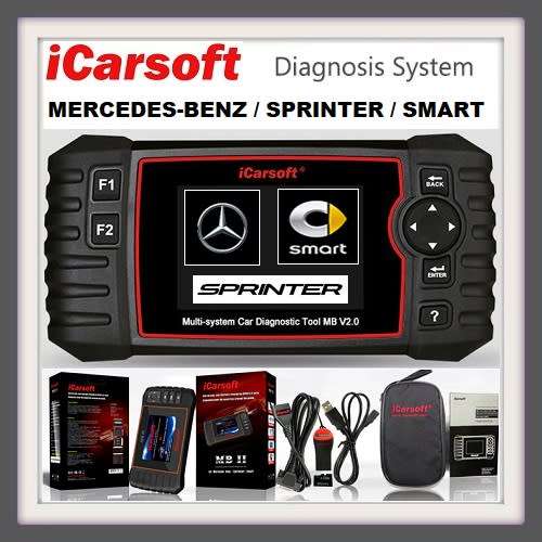 ICARSOFT MB V2.0 PROFESSIONAL DIAGNOSTIC TOOL FOR MERCEDES-BENZ / SPRINTER / SMART