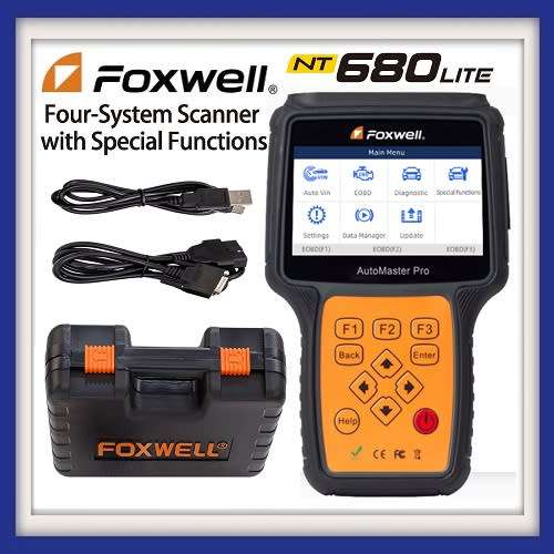 Foxwell NT680Lite Four System Scanner with Special Functions