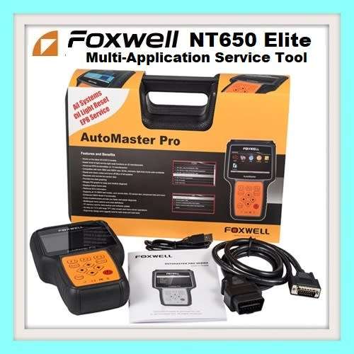 Foxwell NT650Elite Multi-Application Service Tool Latest 2019 version