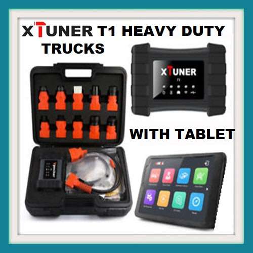 XTUNER T1 HEAVY DUTY TRUCKS DIAGNOSTIC TOOL + TABLET