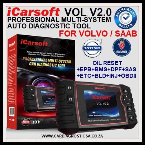 iCarsoft VOL V2.0 Diagnostic Tool For Volvo / Saab