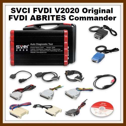 SVCI FVDI V2019 ABRITES Commander FVDI Full Version Auto Diagnostic Tool 21 Software