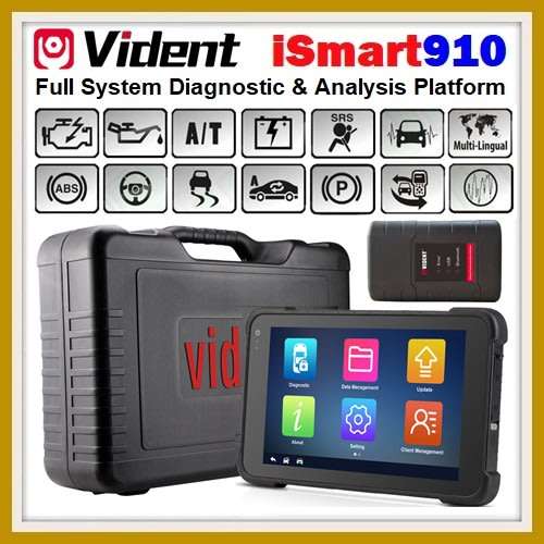 VIDENT iSmart910 Automotive Full System Diagnostic & Analysis Platform