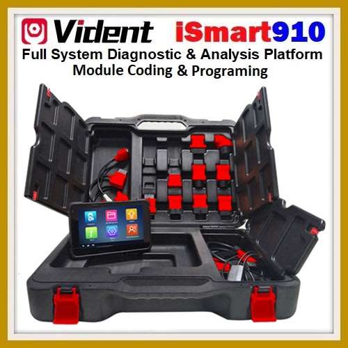 VIDENT iSmart910 Automotive Full System Diagnostic & Analysis Platform