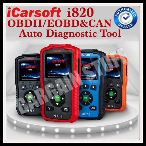 iCarsoft i820 OBDII / EOBD CAN Engine Scanner Code Reader