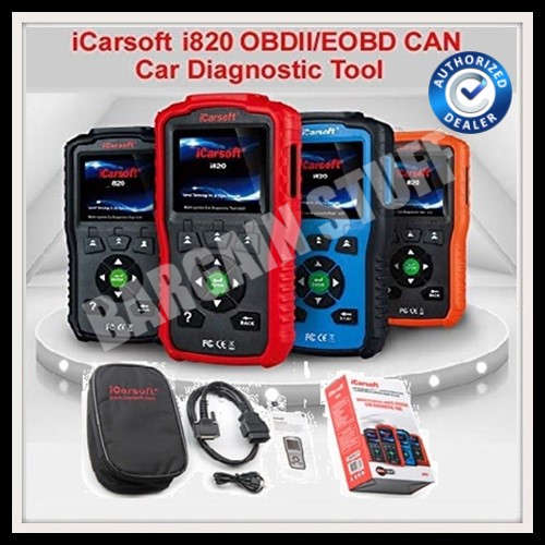 iCarsoft i820 OBDII / EOBD CAN Engine Scanner Code Reader