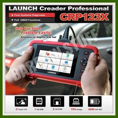 Launch CRP123X 4 System OBD2 Scanner Professional Automotive Code Reader