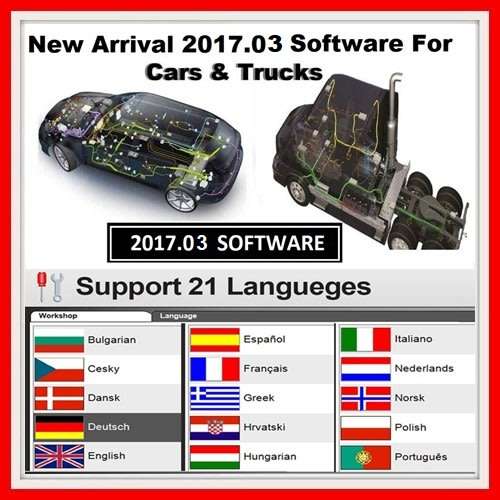 Latest 2017R3(Delphi) Software For Cars And Trucks Now Available