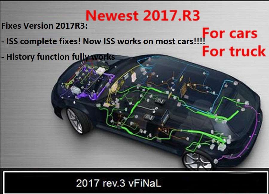 Latest 2017R3(Delphi) Software For Cars And Trucks Now Available