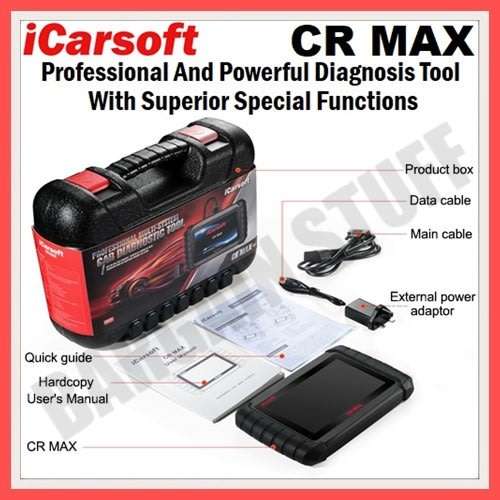 iCarsoft CR MAX  Professional And Powerful Diagnosis Tool With Superior Special Functions