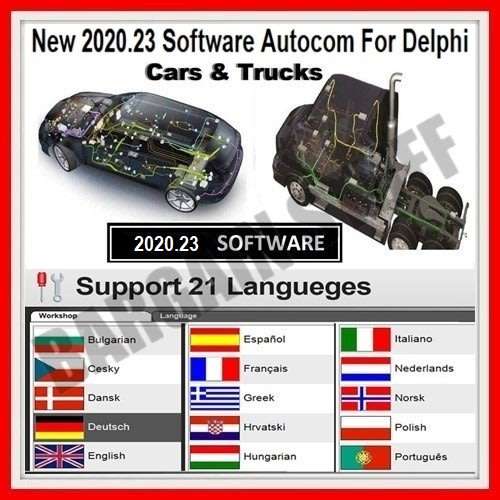DS150E Software Version 2020.23(Delphi) For Cars And Trucks