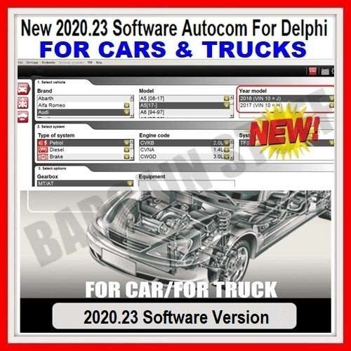 DS150E Software Version 2020.23(Delphi) For Cars And Trucks