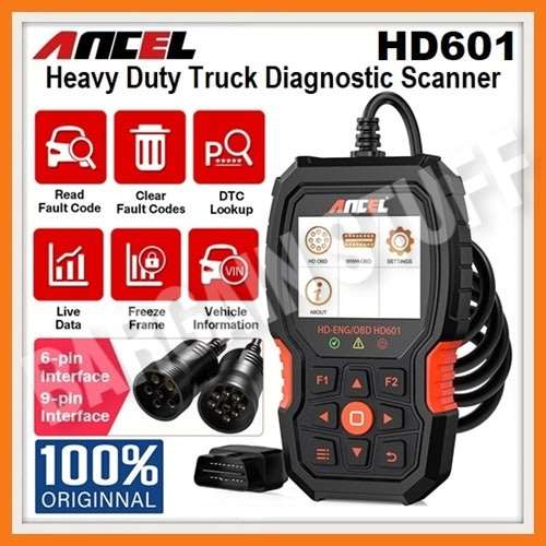 Ancel HD601 Heavy Duty Truck Code Reader