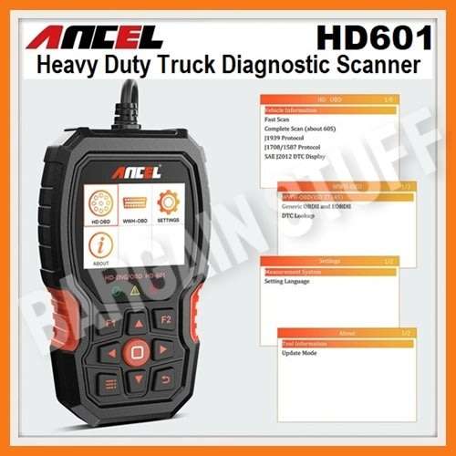 Ancel HD601 Heavy Duty Truck Code Reader