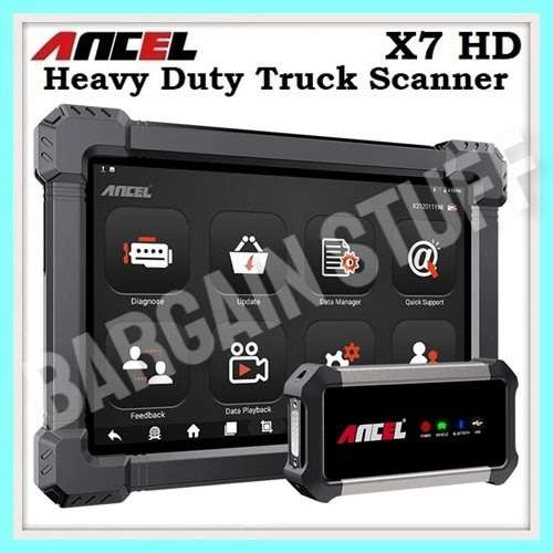 Ancel X7 HD Full System Heavy Duty Truck Diagnostic Tool
