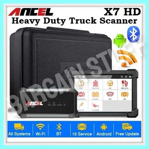 Ancel X7 HD Full System Heavy Duty Truck Diagnostic Tool